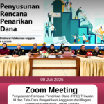 Zoom Meeting Penyusunan Rencana Penarikan Dana (RPD) Triwulan III dan Tata Cara Pengelolaan Anggaran dari Bagian Anggaran Bendahara Umum Negara
