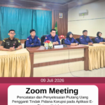 Zoom Meeting Pencatatan dan Penyelesaian Piutang Uang Pengganti Tindak Pidana Korupsi pada Aplikasi E-Piutang Kejaksaan