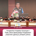 Pengarahan Inspektur Keuangan I pada Jaksa Agung Muda Pengawasan Kejaksaan Agung Republik Indonesia di Wilayah Hukum Kejaksaan Tinggi Kalimantan Tengah