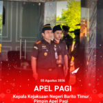 Apel Pagi Kejaksaan Negeri Barito Timur