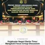 Kejaksaan Negeri Barito Timur Mengikuti Focus Group Discussion (FGD) dan Penutupan Lelang Serentak