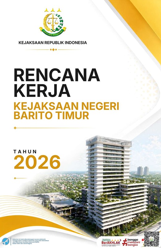 RENCANA KERJA KEJAKSAAN NEGERI BARITO TIMUR TAHUN 2026